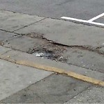 Pothole & Street Issues at 3012 16 Th St, San Francisco, Ca, 94103