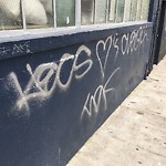 Graffiti at 1311 Larkin St Nob Hill